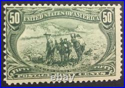 Momen Us Stamps #291 Mint Og H Lot #76552