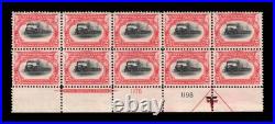 Momen Us Stamps #295 Intact Plate Block Of 10 Mint Og Nh Vf/xf Lot #94826 Momen Us Stamps #295 Intact Plate Block Of 10 Mint Og Nh Vf/xf Lot #94826