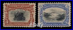 Momen Us Stamps #296-297 Mint Og Nh Lot #85162