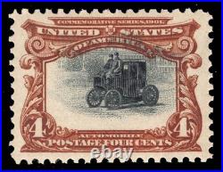 Momen Us Stamps #296 Mint Og Nh Pse Graded Cert Xf-90 Lot #96170