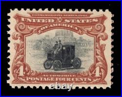 Momen Us Stamps #296 Mint Og Nh Vf Pse Cert Lot #94784