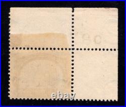 Momen Us Stamps #298 Corner Margin Mint Og Nh Vf Lot #93802