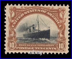 Momen Us Stamps #299 Mint Og H Vf/xf Pse Cert Lot #91868