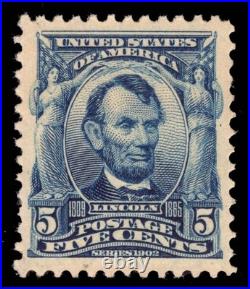 Momen Us Stamps #304 Mint Og Nh Psag Graded Cert Vf/xf-85 Lot #95707