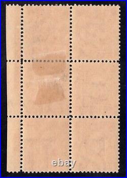 Momen Us Stamps #305 Plate Block Of 6 Mint Og 2h/4nh Lot #92786