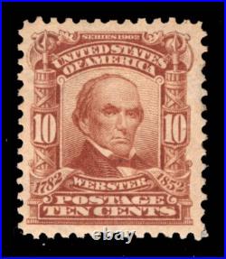 Momen Us Stamps #307 Mint Og Nh Vf Pf Cert Lot #94702