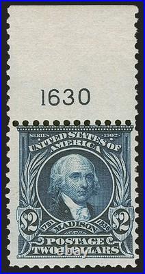 Momen Us Stamps #312 Plate Single Mint Og Lh Lot #94797