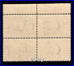 Momen Us Stamps #326 Plate Block Of 4 Mint Og Nh / H In Margin Only Lot #92602