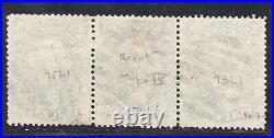 Momen Us Stamps #32-34-32 Pos. 73-75l1 Strip Of 3 Used Lot #79339