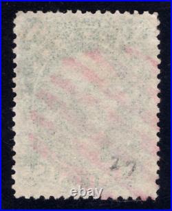 Momen Us Stamps #32 Red Grid Used Lot #91134