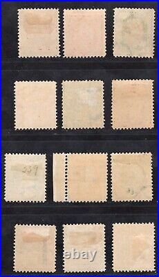 Momen Us Stamps #331-342 Complete Set Mint Og H Lot #77021