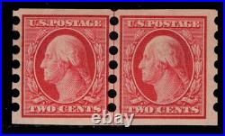 Momen Us Stamps #344 Var. Line Pair Mailometer Type II Mint Og Nh Lot #85826