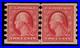 Momen Us Stamps #344 Var. Line Pair Mailometer Type II Mint Og Nh Lot #85826