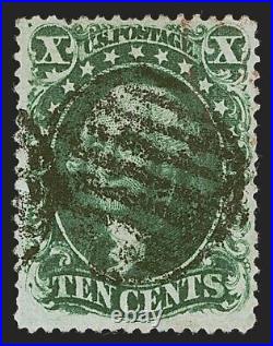 Momen Us Stamps #34 Pos 76l1 Used Lot #94117
