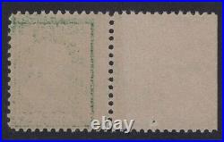 Momen Us Stamps #357 Plate Single Blue Paper Mint Og Nh Lot #81574