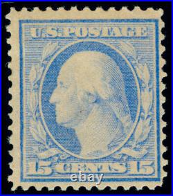 Momen Us Stamps #366 Blue Paper Mint Og H