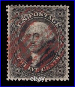 Momen Us Stamps #36b Used Pse Graded Cert Vf-80 Lot #91725