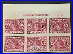 Momen Us Stamps #371 Plate Block Mint Og Lh Lot #75511