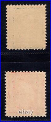Momen Us Stamps #374-375 Mint Og Nh Xf+ Lot #90435