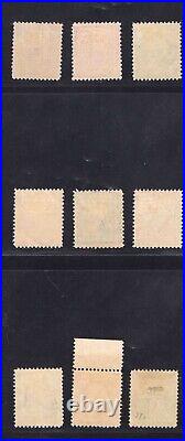 Momen Us Stamps #374-382 Complete Set Mint Og H Vf+ Lot #78360