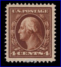 Momen Us Stamps #377 Mint Og Nh Xf Jumbo Pf Cert Lot #82069