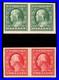 Momen Us Stamps #383-384 Imperf Pairs Mint Og Nh Xf Lot #83693