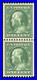 Momen Us Stamps #385 Coil Pair Mint Og Nh Xf Pf Cert Lot #72765