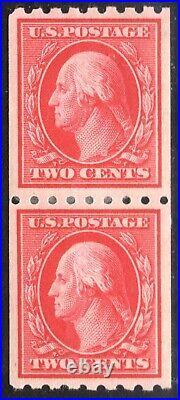 Momen Us Stamps #391 Pair Mint Og H Vf+ Lot #76876