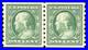 Momen Us Stamps #392 Coil Pair Mint Og Nh Xf Spa Cert Lot #77525