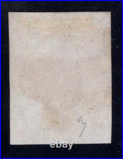 Momen Us Stamps #3 Imperf Unused No Gum Vf/xf Pf Cert Lot #98170
