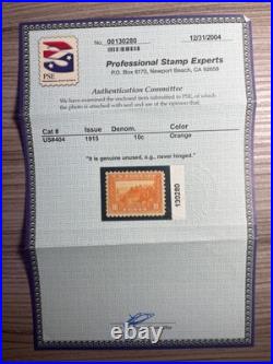 Momen Us Stamps #404 Mint Og Nh Pse Cert Lot #94775-21