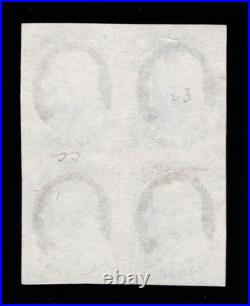 Momen Us Stamps #40p3 Block Of 4 Plate Bproof On India Vf Lot #95296