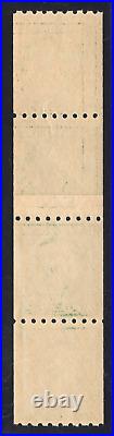 Momen Us Stamps #410 Coil Strip Paste-up Mint Og Nh Lot #79855