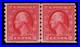 Momen Us Stamps #413 Coil Line Pair Mint Og Vlh Pse Cert Lot #85347