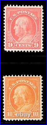 Momen Us Stamps #415-416 Mint Og H Vf/xf Lot #78364