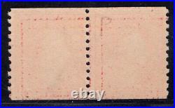 Momen Us Stamps #444 Coil Line Pair Mint Og Lh Vf Pse Cert Lot #86212