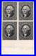 Momen Us Stamps #44p4 Block Of 4 Plate Proof On Card Vf Lot #96319