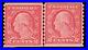 Momen Us Stamps #454 Line Pair Mint Og Lh Pf Cert Lot #86678