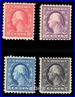 Momen Us Stamps #463-464,466,469 Mint Og Nh Lot #78411