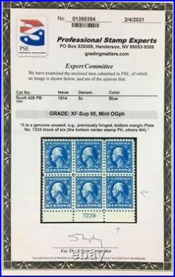 Momen Us Stamps #463 Mint Og Nh Vf+ Pse Cert Lot #96744