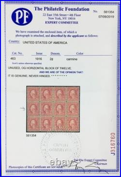 Momen Us Stamps #463 Mint Og Nh Xf-sup Pf Cert Lot #96743