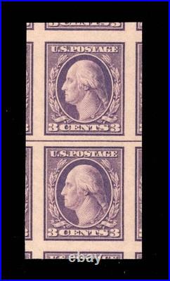 Momen Us Stamps #484 Line Pair Mint Og Nh Pse Graded Cert Gem-100j Lot #94893