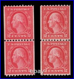 Momen Us Stamps #487-488 Pair Mint Og Nh Vf/xf+ Lot #85271