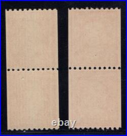 Momen Us Stamps #487-488 Pair Mint Og Nh Vf/xf+ Lot #85271