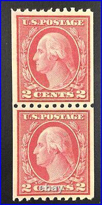 Momen Us Stamps #487 Pair Mint Og Nh Vf/xf Lot #74924
