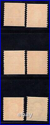 Momen Us Stamps #492-497 Mint Og 5nh/1lh(493) Lot #82453