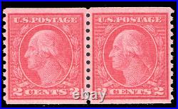 Momen Us Stamps #492 Pair Mint Og Nh Xf Lot #73227