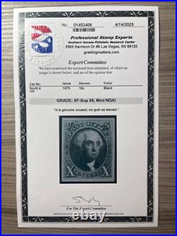 Momen Us Stamps #4 Imperf Unused Pse Graded Cert Xf-sup 95 Lot #94340-2 Momen Us Stamps #4 Imperf Unused Pse Graded Cert Xf-sup 95 Lot #94340-2
