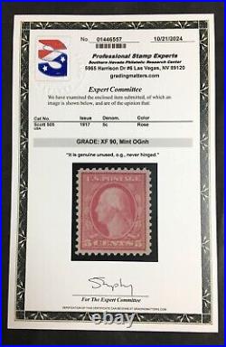 Momen Us Stamps #505 Mint Og Nh Pse Graded Cert Xf-90 Lot #92370