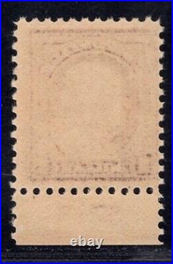 Momen Us Stamps #518 Plate Single Mint Og Nh Vf+ Pf Cert Lot #89144
